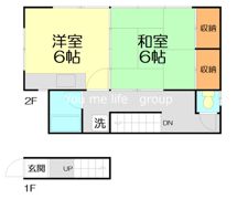 宮前アパートの間取り画像