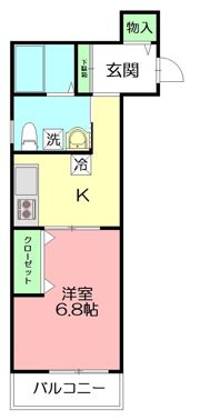 ウィローYHの間取り画像