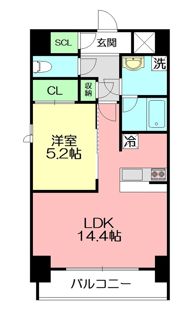 レイディアント湘南台の間取り画像