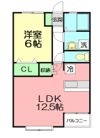 グリーンライフA棟の間取り画像