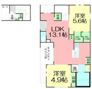 MAISON QUATTROの間取り画像