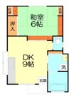 前川貸家の間取り画像