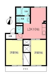 フレグランス並木IIの間取り画像