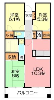 ソシアプラザの間取り画像