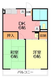 シティハイム ハイツベネッセの間取り画像