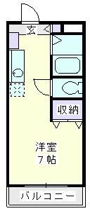 ファーストシティ六会の間取り画像