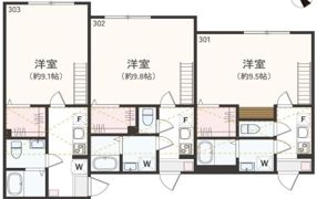 アザーレ・レミファ東海大学前の間取り画像