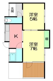 大磯貸家SAの間取り画像