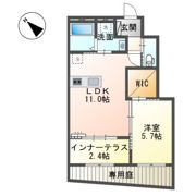 ファインハイムCの間取り画像