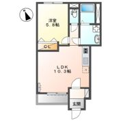 クレシアKの間取り画像