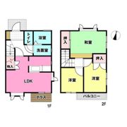 アネックス甘沼の間取り画像