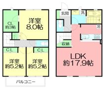 ラ・グリシーヌ鵠沼海岸の間取り画像