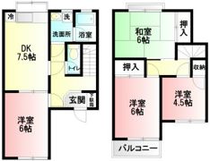 テラスファンタジーの間取り画像