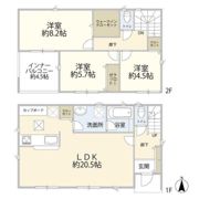 平塚市纒1丁目住宅の間取り画像