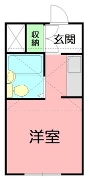 緑ケ丘3丁目マンションの間取り画像