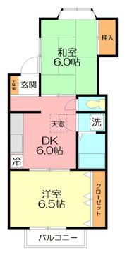 アルカディア湘南Iの間取り画像