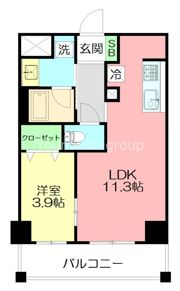 CASSIA藤沢本町の間取り画像