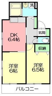 メゾン樹の間取り画像