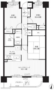ロイヤルヒルズ東戸塚の間取り画像