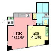 サウスフラットの間取り画像