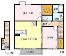 ボナールの間取り画像
