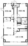 マイメゾン湘南二番館の間取り画像