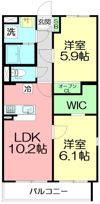 ウィンド湘南の間取り画像