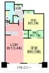 セレストタワー湘南平塚の間取り画像