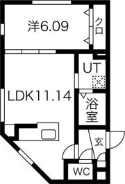 エフリード浅間町の間取り画像