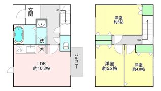 パークヒルIIの間取り画像