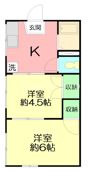 ハイツクレインの間取り画像