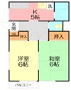 ハイツ松本の間取り画像
