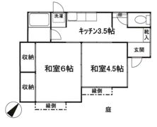 土屋荘の間取り画像