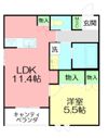 Maison Eauileの間取り画像