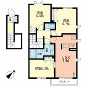 ROCKWELL Bの間取り画像