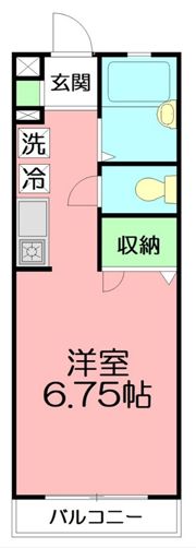パーシモンコートの間取り画像
