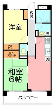 サンステージ茅ヶ崎の間取り画像