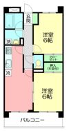 サンステージ茅ヶ崎の間取り画像