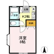トレビアンハイツの間取り画像