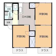 ロイヤルパレスBの間取り画像