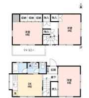 平塚入野戸建住宅の間取り画像