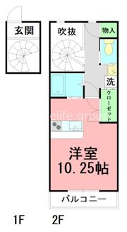メイデンワークの間取り画像