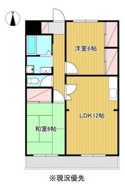 シャンポール海老名”88の間取り画像
