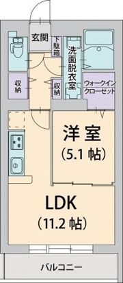 ヴィオレット湘南の間取り画像