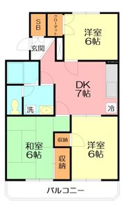 シャトレー水村の間取り画像