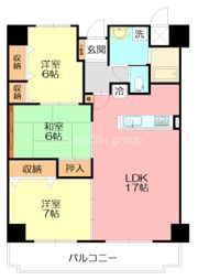 アトラクトマンショントムロの間取り画像