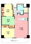 アトラクトマンショントムロの間取り画像