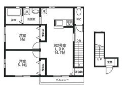 ラークIIの間取り画像