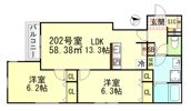 ヴィラージュ戸塚弐番館の間取り画像