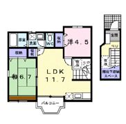 エレガントマーシュの間取り画像
